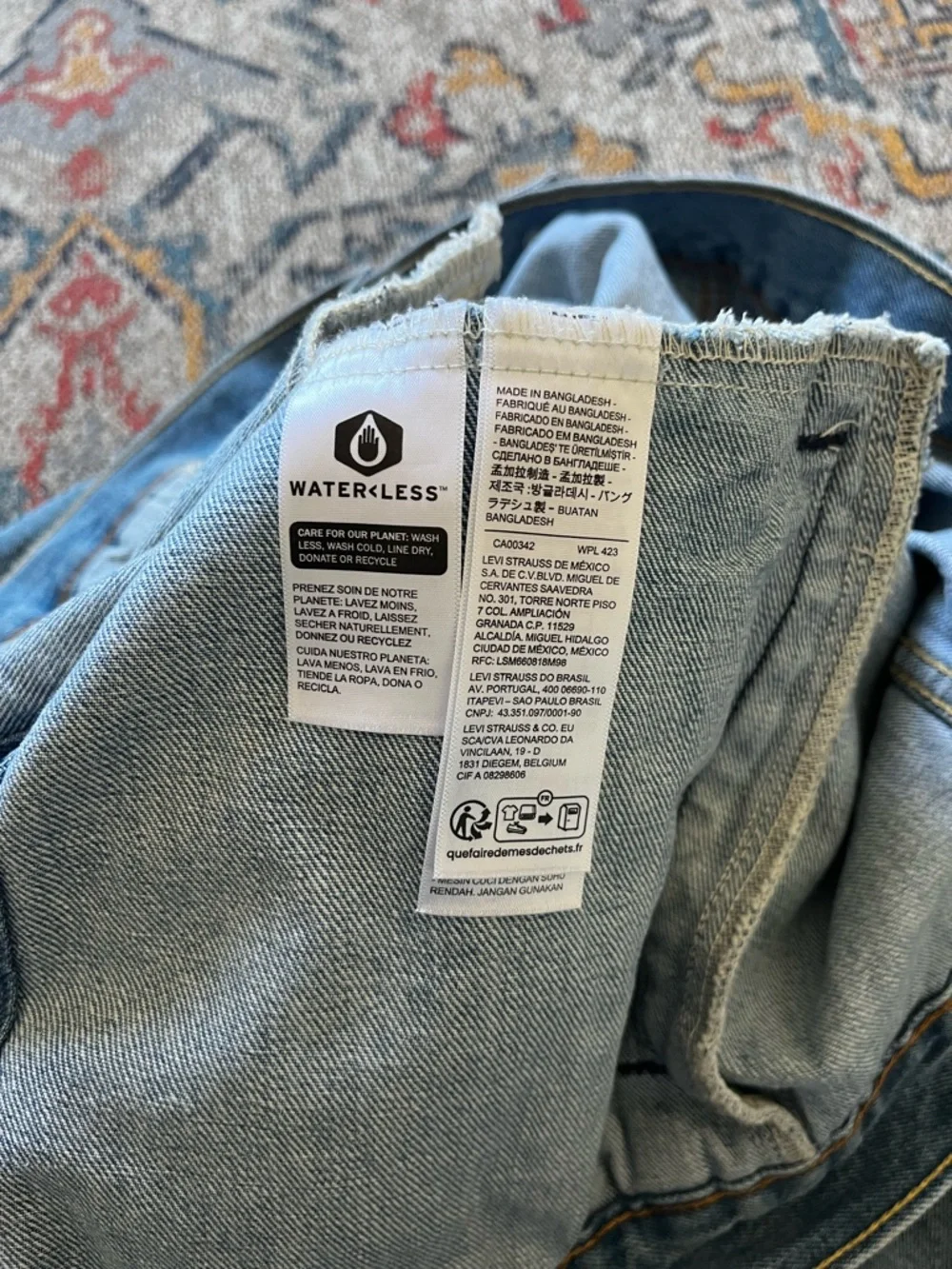 Levi's Light Blue Denim Jacket - Picture 7 of 11